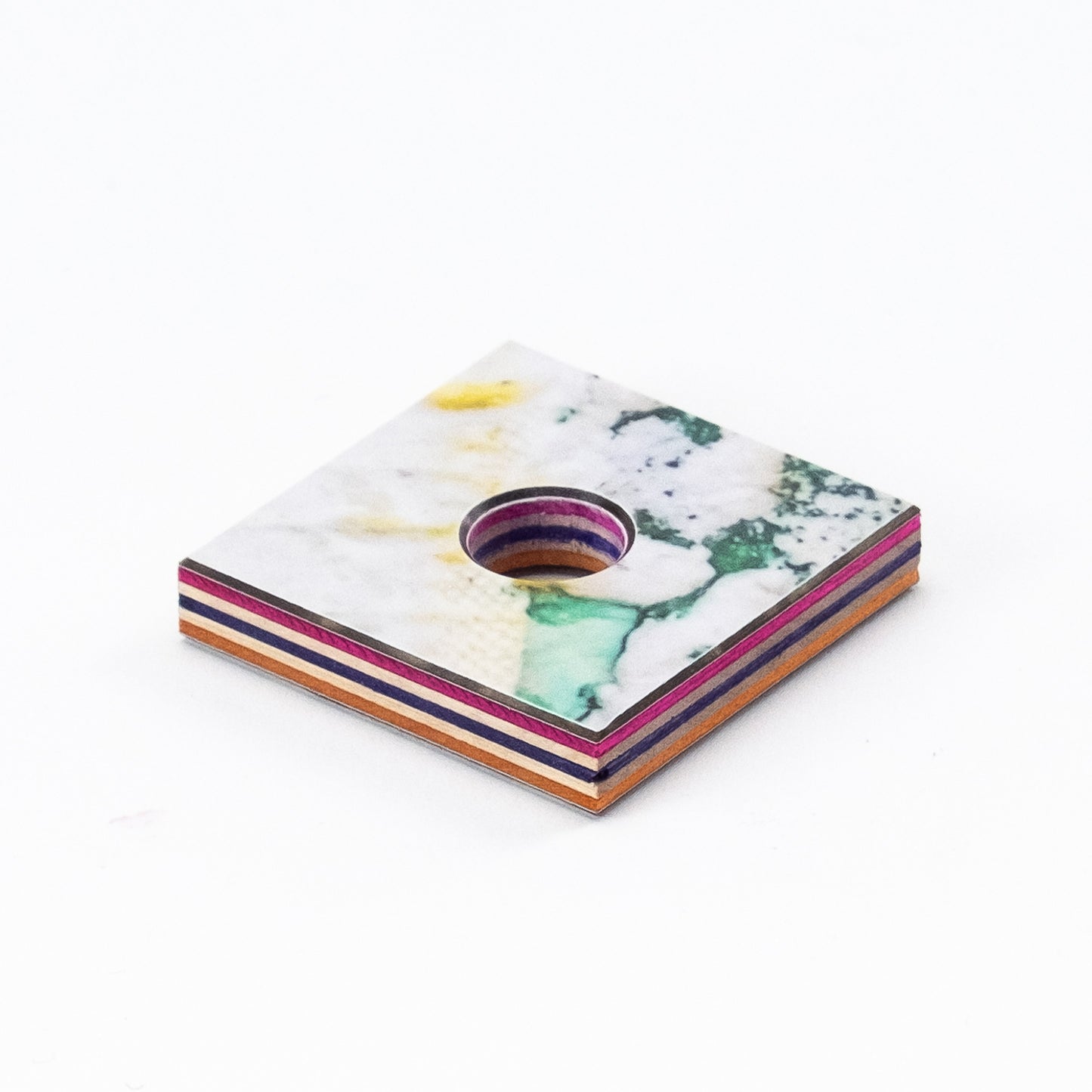 Reagenzglas Plättchen: Kunst, 2 Stk.