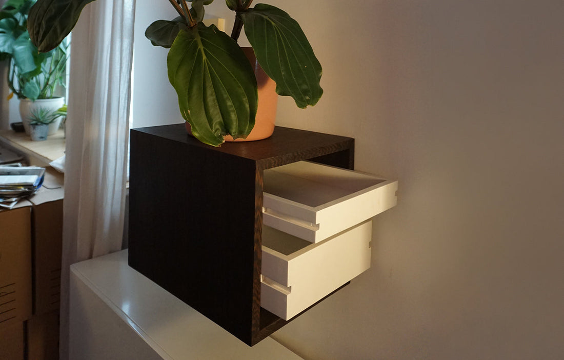 Maßgefertigte hängende Möbel