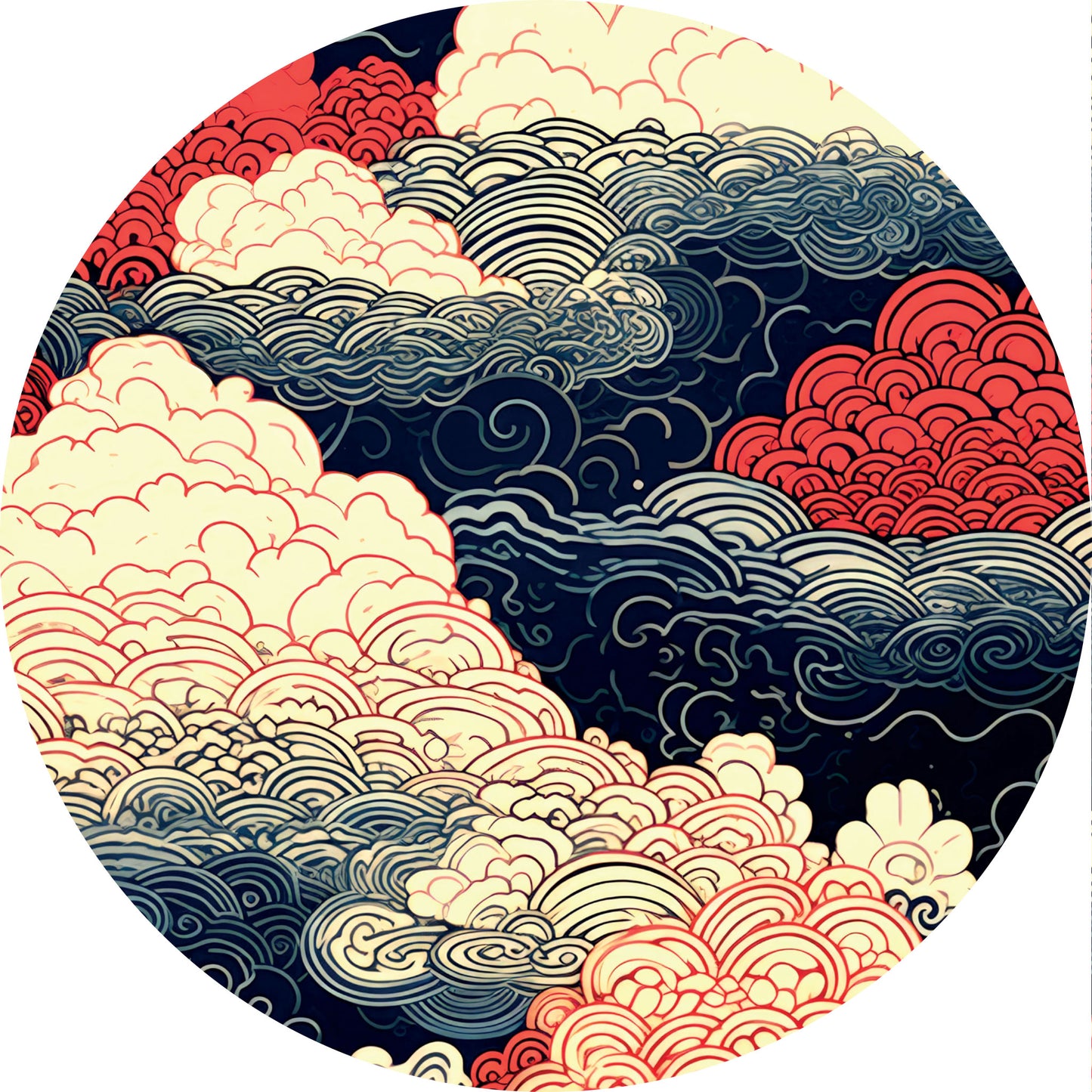 Designer Beistelltisch Japan - limitiertes Design