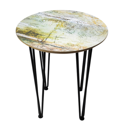 Designer Beistelltisch Kunst - limitiertes Design