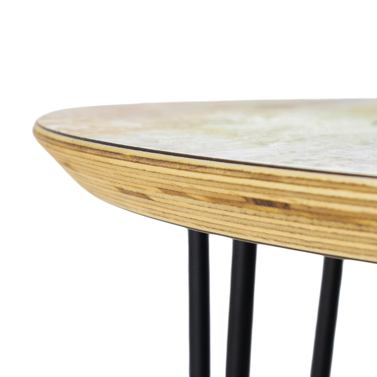 Designer Beistelltisch Kunst - limitiertes Design