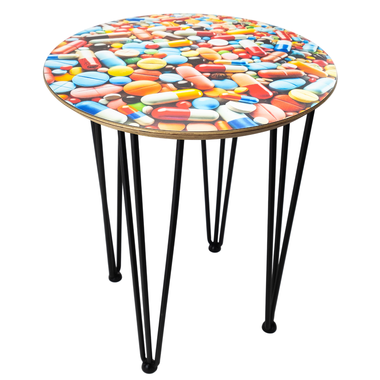 Designer Beistelltisch Pillen - limitiertes Design