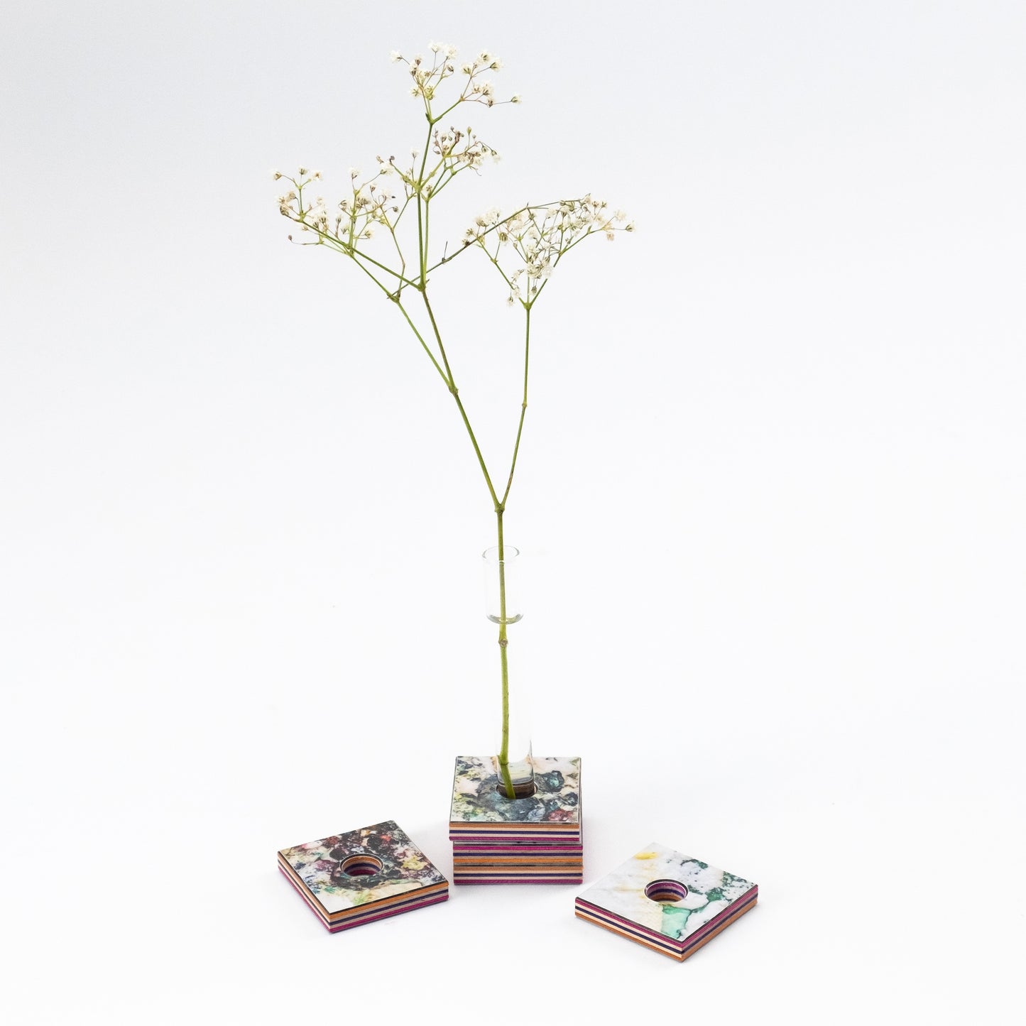 Reagenzglas Plättchen: Kunst, 2 Stk.