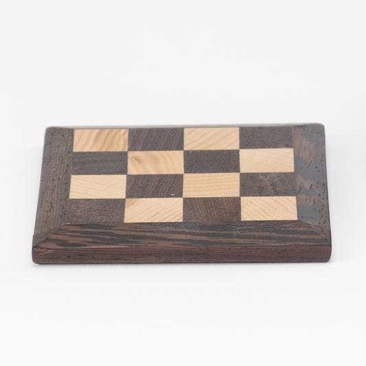 Untersetzer aus Holz - Schach Design, 1 Stk.